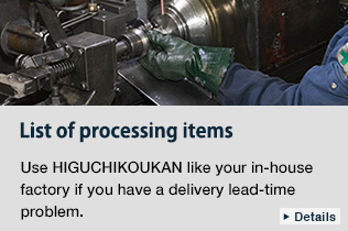 List of processing items